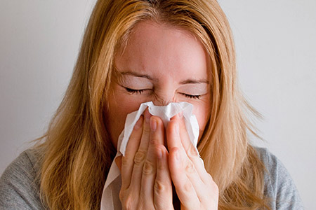 Teste de alergia para rinite causada por ácaros poeira
