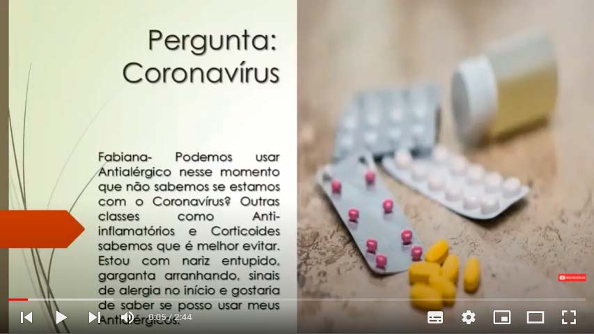Alergia e Coronavírus