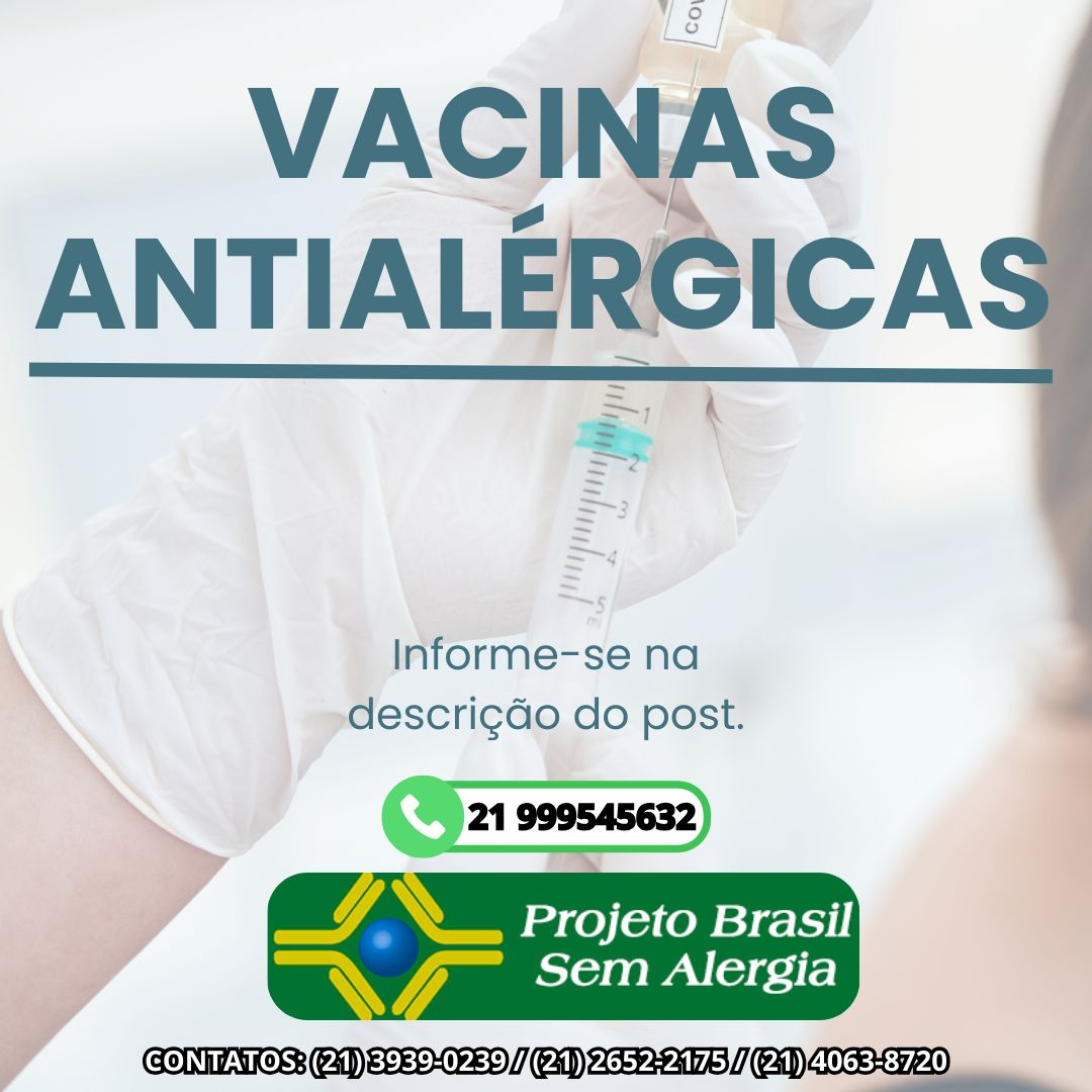 vacinas para alergia